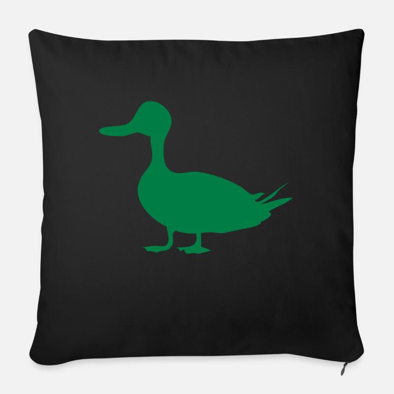 duck - Sofakissenbezug 45 x 45 cm - Schwarz