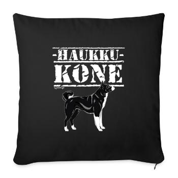 Bear Dog Pike V - Sofa pillowcase 17,3'' x 17,3'' (45 x 45 cm) - black - Front