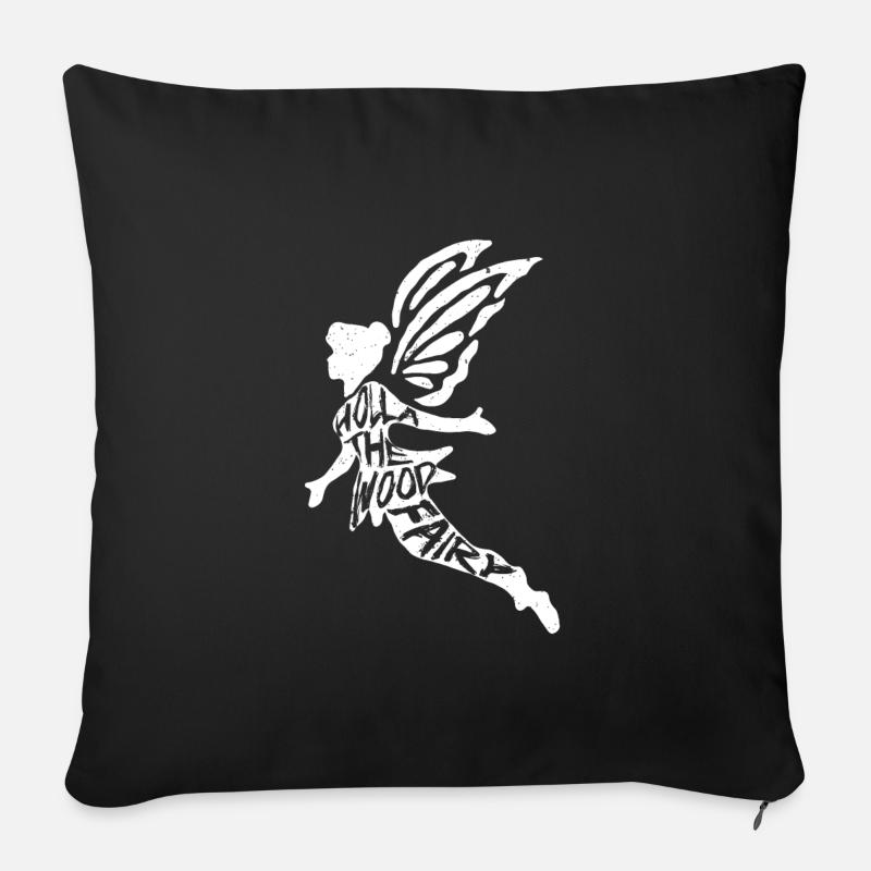 Denglisch - Sofakissenbezug 45 x 45 cm - Schwarz