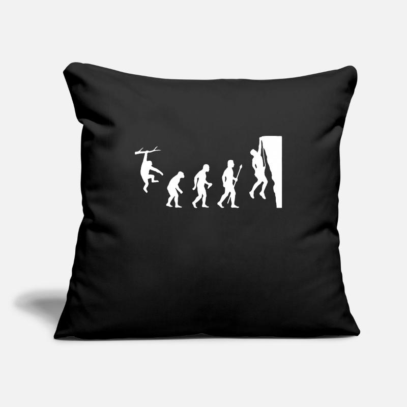 Rock Climbing Evolution Shirt Sofa pillowcase 17,3'' x 17,3'' (45 x 45 cm)