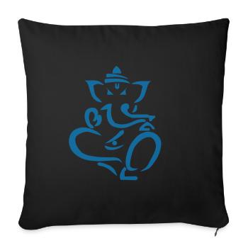 ELEFANT GANESHA - Housse de coussin décorative 45 x 45 cm - noir - Devant