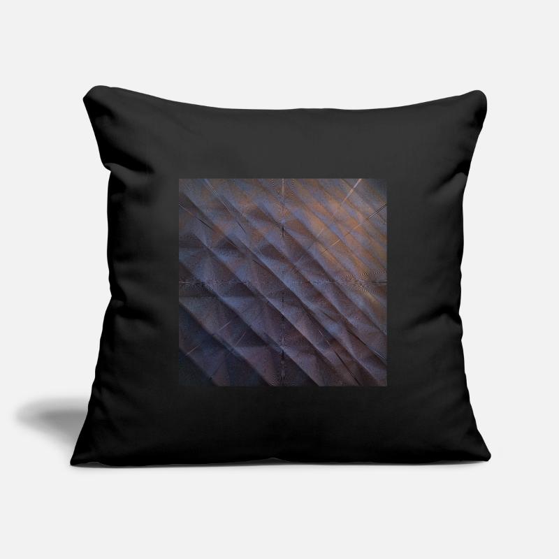 Dark angular, dark angular. Sofa pillowcase 17,3'' x 17,3'' (45 x 45 cm)