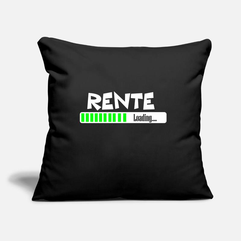 RENTE IS LOADING! Ruhestand Geschenkidee Sofakissenbezug 45 x 45 cm