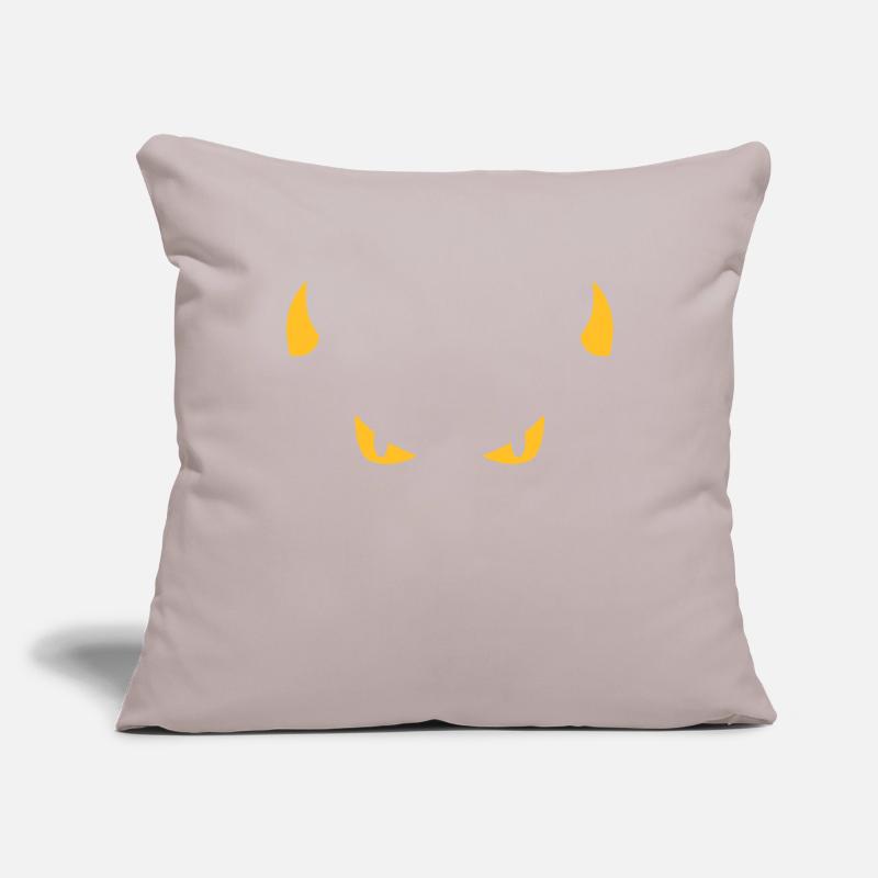 devil face Housse de coussin décorative 45 x 45 cm
