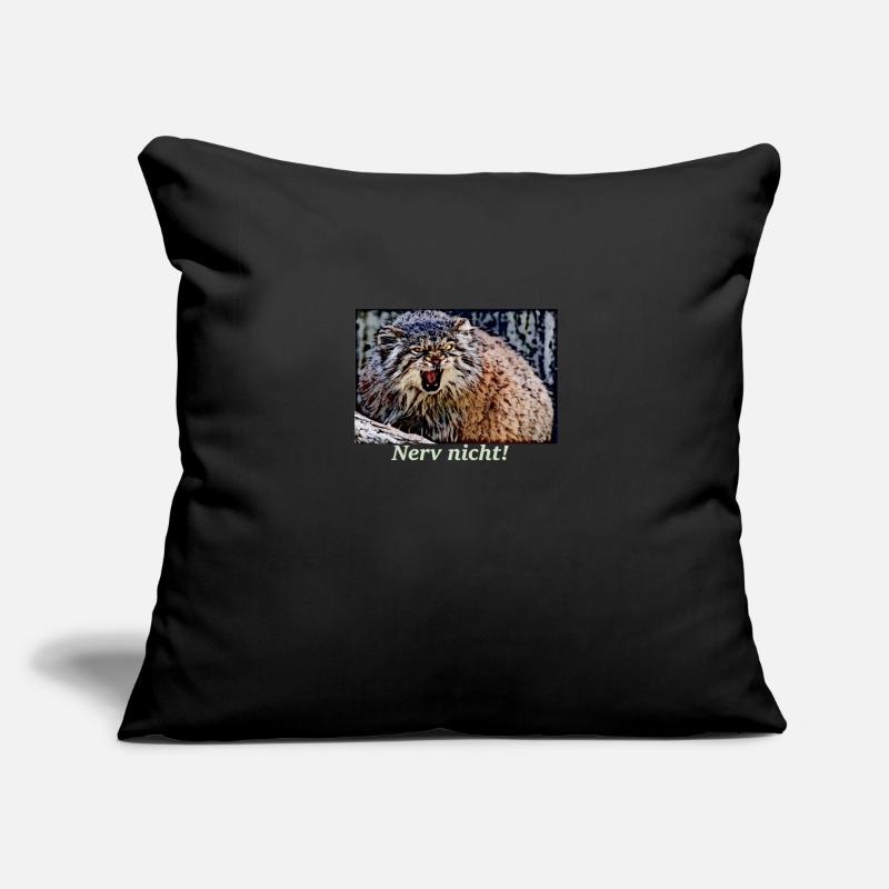 Manul, nerv nicht! Sofakissenbezug 45 x 45 cm