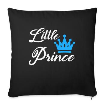 Little Prince - Sofa pillowcase 17,3'' x 17,3'' (45 x 45 cm) - black - Front