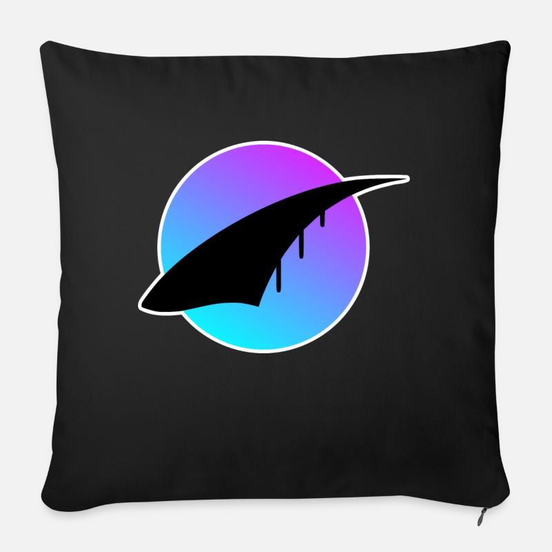 Soli Design Pier - Sofa pillowcase 17,3'' x 17,3'' (45 x 45 cm) - black