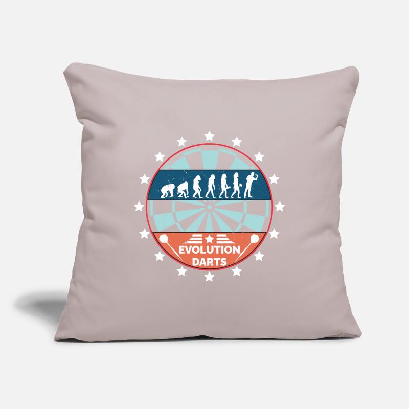Evolution darts dart player dartboard dart Sofa pillowcase 17,3'' x 17,3'' (45 x 45 cm)