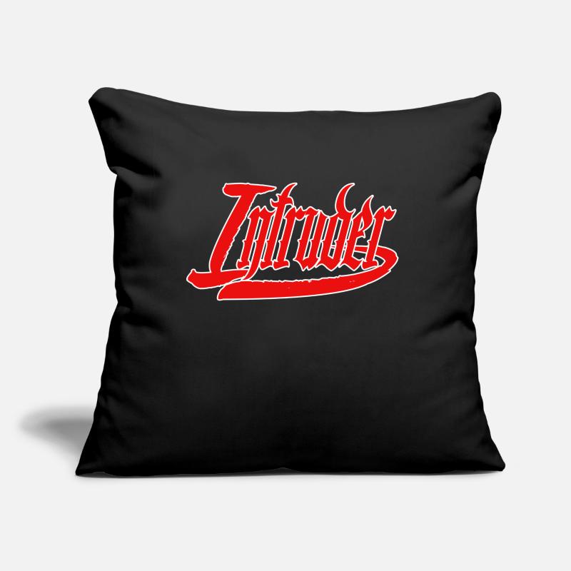 intrus hacker intrus clan sticker ordinateur Housse de coussin décorative 45 x 45 cm