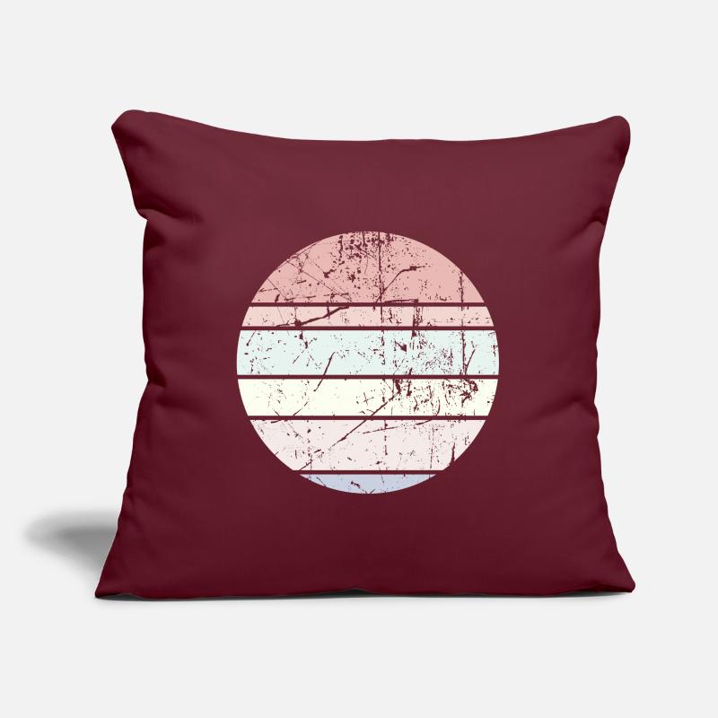 Contexte Pastel Circle Housse de coussin décorative 45 x 45 cm
