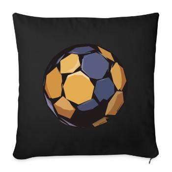 Handball Sticker Handballs Ball Training - Sofa pillowcase 17,3'' x 17,3'' (45 x 45 cm) - black - Front