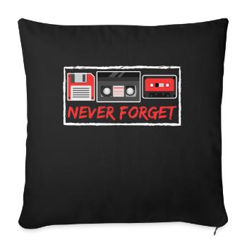 Retro 80's Design A Colorful 80's Design Best Of - Sofakissenbezug 45 x 45 cm - Schwarz - Vorne