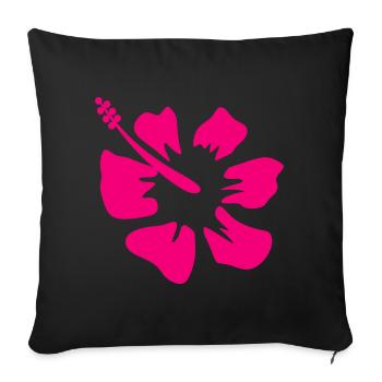 Mother's Day Gift Mother's Day Gift Idea - Sofa pillowcase 17,3'' x 17,3'' (45 x 45 cm) - black - Front