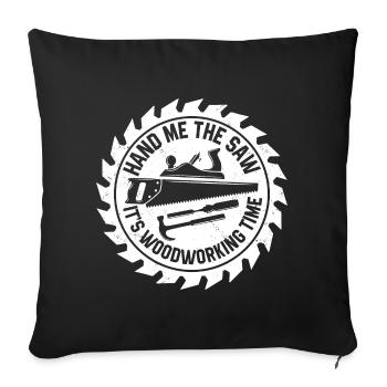 Craftsman - Sofa pillowcase 17,3'' x 17,3'' (45 x 45 cm) - black - Front