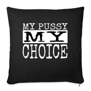 cats woman bader ginsburg black bans black lives - Sofakissenbezug 45 x 45 cm - Schwarz - Vorne