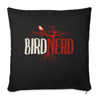 Ornithologie Vogelforschung I'm Not Lost I'm - Sofakissenbezug 45 x 45 cm - Schwarz - Vorne