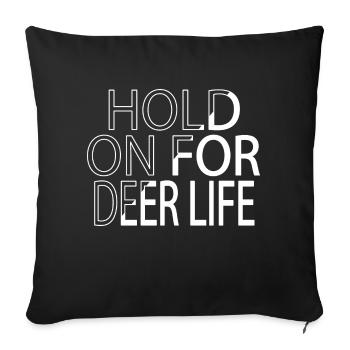 birthday humor awesome fun funny bday - Sofakissenbezug 45 x 45 cm - Schwarz - Vorne