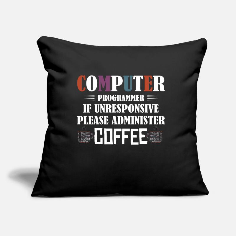 Codage de logiciels de programmation informatique Housse de coussin décorative 45 x 45 cm