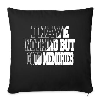 Hacker gamer present idea anonymous hacker - Sofa pillowcase 17,3'' x 17,3'' (45 x 45 cm) - black - Front