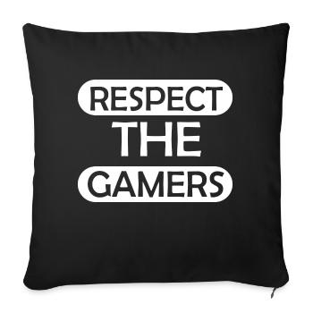 Game Gaming PC - Sofa pillowcase 17,3'' x 17,3'' (45 x 45 cm) - black - Front