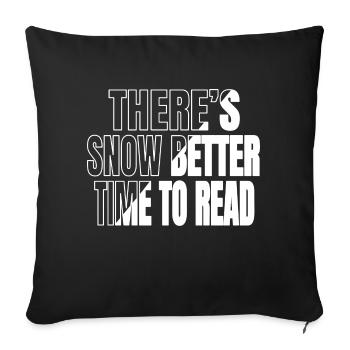 Book Connoisseur Joke Love Jokes Book Keeper Chemise - Housse de coussin décorative 45 x 45 cm - noir - Devant