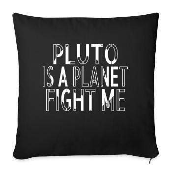 Enlèvement extraterrestre Dictons extraterrestres @zackiinnitbrahhh - Housse de coussin décorative 45 x 45 cm - noir - Devant