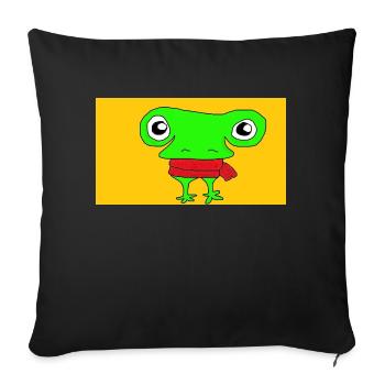 Géraldine Drapeau - Housse de coussin décorative 45 x 45 cm - noir - Devant