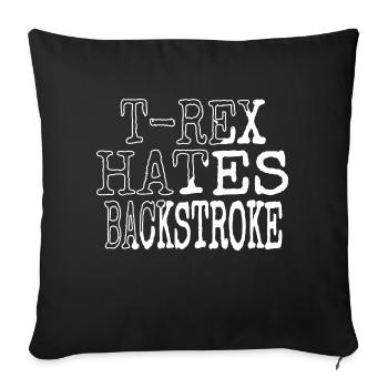 Nageur Tshirts Agriculture Idée Cadeau Né 2004 - Housse de coussin décorative 45 x 45 cm - noir - Devant
