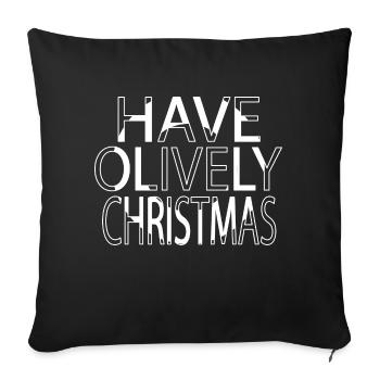 Présent Dino Bike Moon Beard Gang Couples Heureux - Housse de coussin décorative 45 x 45 cm - noir - Devant