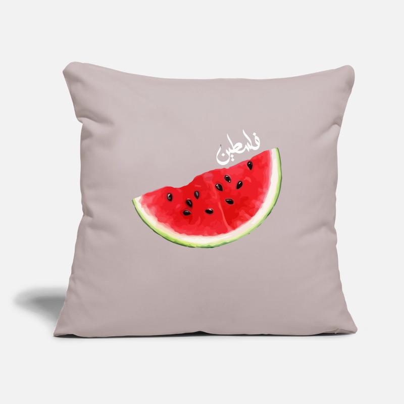 Il ne s’agit pas d’une collection de pastèques Palestine Housse de coussin décorative 45 x 45 cm