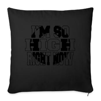 Astronomy Bday Birthday Gift Astronomy Tshirt - Sofa pillowcase 17,3'' x 17,3'' (45 x 45 cm) - black - Front