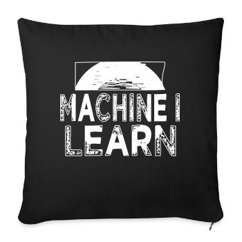 health informatics specialist shirts admin humor - Sofakissenbezug 45 x 45 cm - Schwarz - Vorne