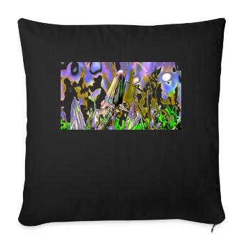 Meadow 731225 - Sofa pillowcase 17,3'' x 17,3'' (45 x 45 cm) - black - Front