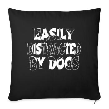 gift idea beagle dog lover pet beagle dog gift - Sofakissenbezug 45 x 45 cm - Schwarz - Vorne
