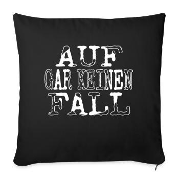 Gift Love Statement Funny Saying - Sofa pillowcase 17,3'' x 17,3'' (45 x 45 cm) - black - Front