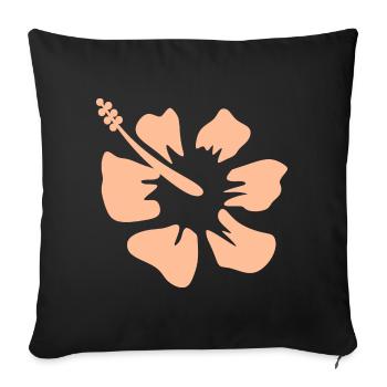 Mother's Day Gift Mother's Day Gift Idea - Sofa pillowcase 17,3'' x 17,3'' (45 x 45 cm) - black - Front