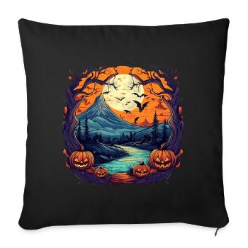 Gruseliges Halloween Party Kostüm Halloween - Housse de coussin décorative 45 x 45 cm - noir - Devant