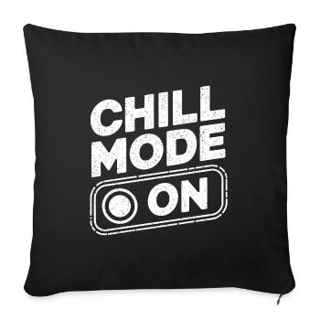 Mode détente sur Relax Relax - Housse de coussin décorative 45 x 45 cm - noir - Devant