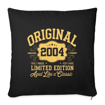 Original 2004 - 20e anniversaire Édition classique - Housse de coussin décorative 45 x 45 cm - noir - Devant