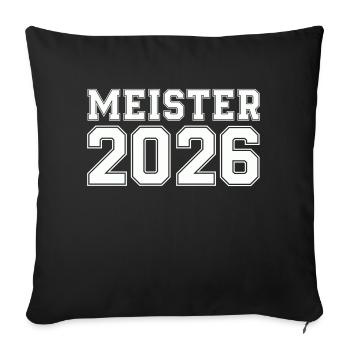 Champion 2026 - Sofa pillowcase 17,3'' x 17,3'' (45 x 45 cm) - black - Front