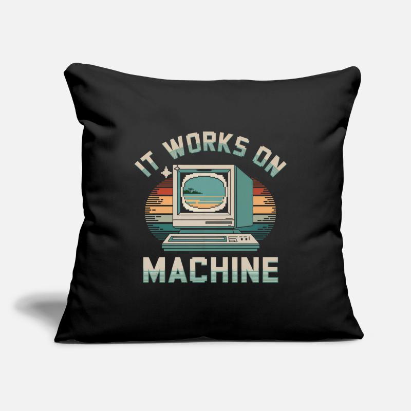 Programmeur Humour Housse de coussin décorative 45 x 45 cm