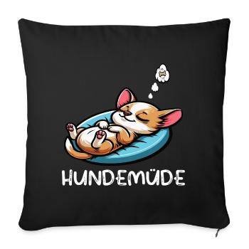 Chihuahua Chihuahua Chihuahua Chihuahua Propriétaire Chihuahuafan - Housse de coussin décorative 45 x 45 cm - noir - Devant