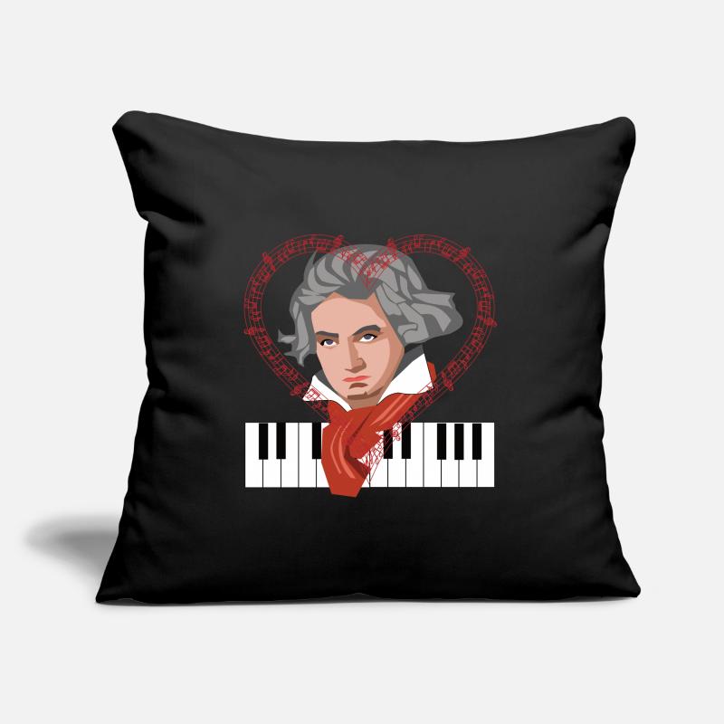 I love Beethoven composer pianist classical Sofa pillowcase 17,3'' x 17,3'' (45 x 45 cm)