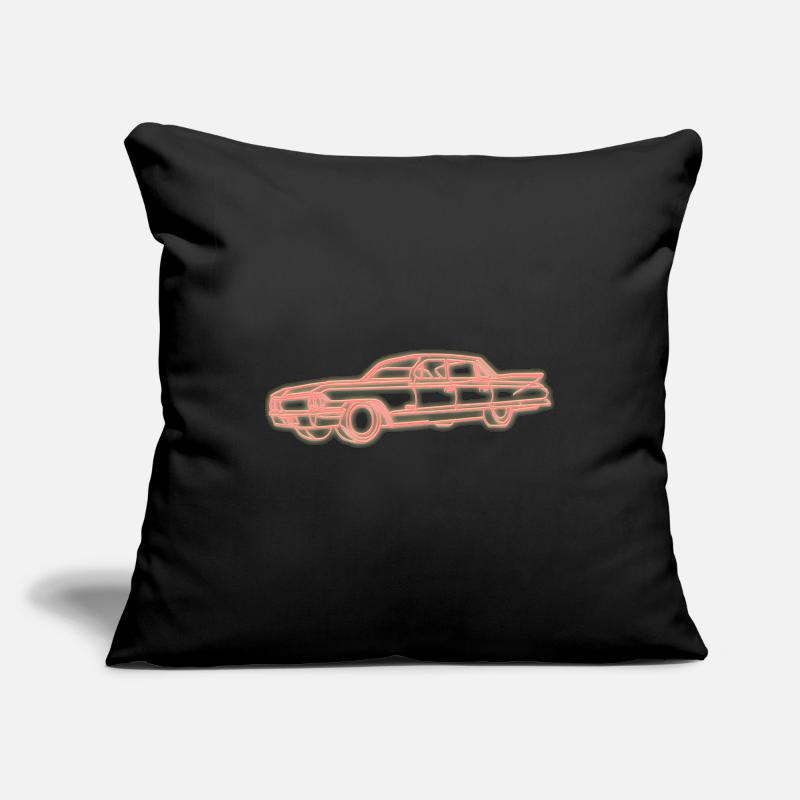 Neonlicht Oldtimer Sofakissenbezug 45 x 45 cm