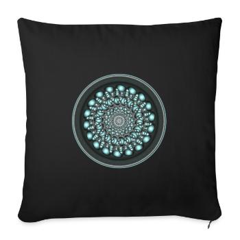 Space - Sofakissenbezug 45 x 45 cm - Schwarz - Vorne