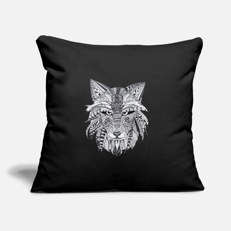 Wolf - de la Communauté Housse de coussin décorative 45 x 45 cm