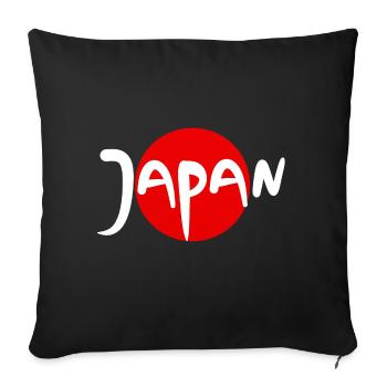 japan tokyo tokyo - Sofa pillowcase 17,3'' x 17,3'' (45 x 45 cm) - black - Front