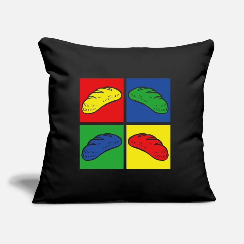 Cuisson Housse de coussin décorative 45 x 45 cm