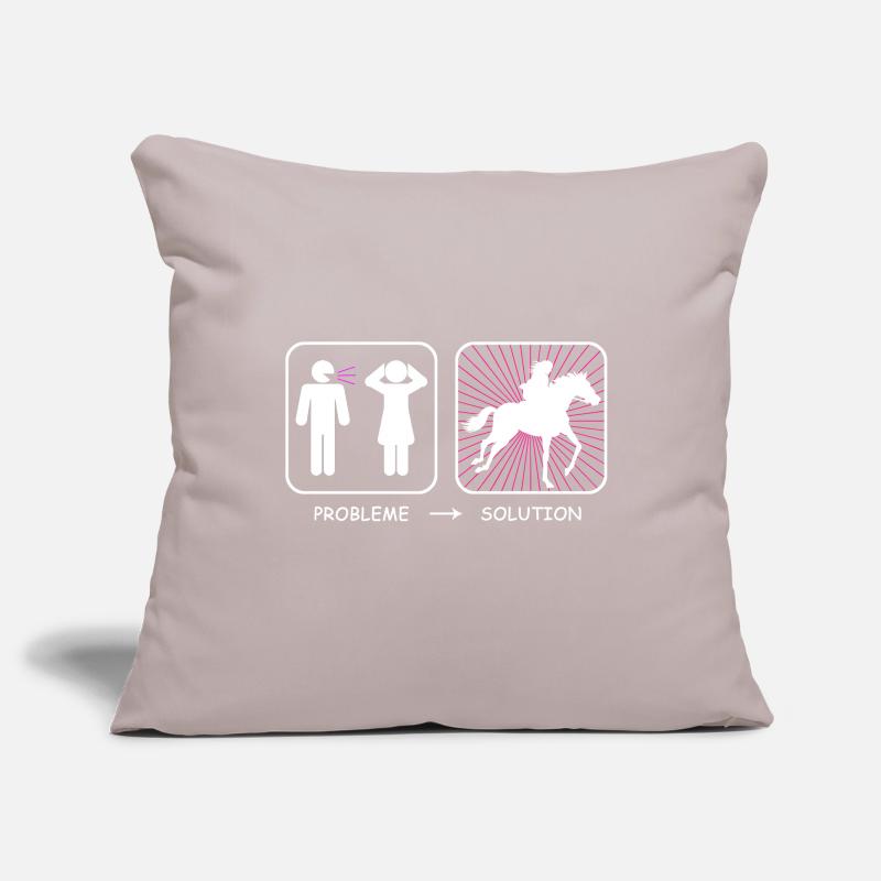 Problem? Solution Sofa pillowcase 17,3'' x 17,3'' (45 x 45 cm)