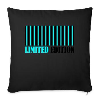 Barcode Limited Edition - Sofakissenbezug 45 x 45 cm - Schwarz - Vorne